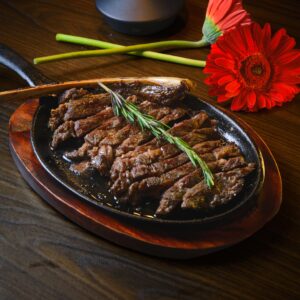 Chuletón de res Cowboy