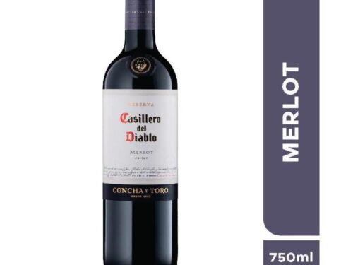 Vino Tinto Casillero del Diablo Merlot 1